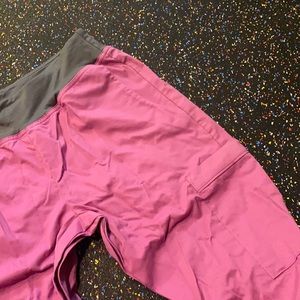 Pink/purple scrub bottoms